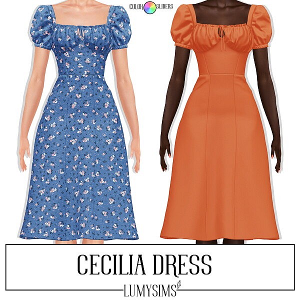 Cecilia Dress from LumySims