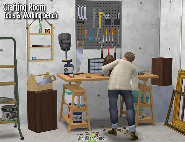 Crafting Room   Tools from Around The Sims 4