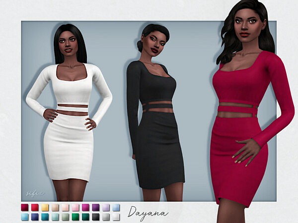 Dayana Dress by Sifix from TSR
