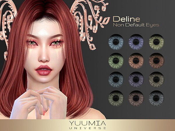 Deline Non Default Eyes from Yuumia Universe CC