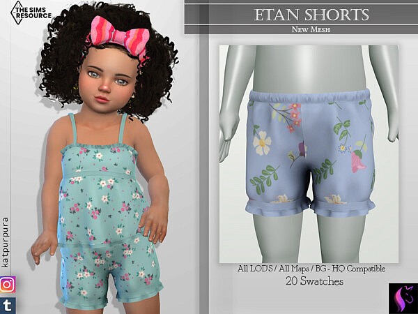 Etan Shorts by KaTPurpura from TSR