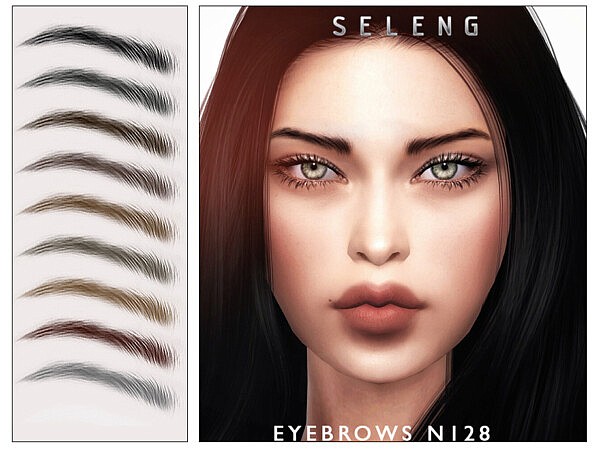 Eyebrows N128 by Seleng from TSR