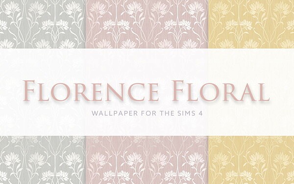 Florence Floral Wallpaper from Simplistic
