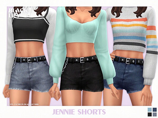 Jennie Shorts by Black Lily from TSR