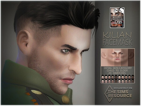 Killian Facemask by BAkalia from TSR