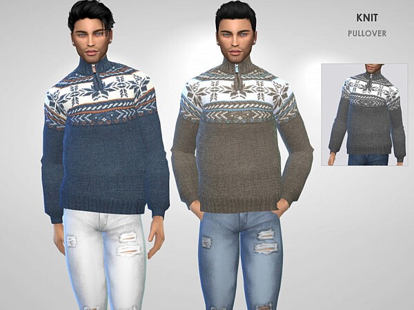 Knit Pullover by Puresim from TSR