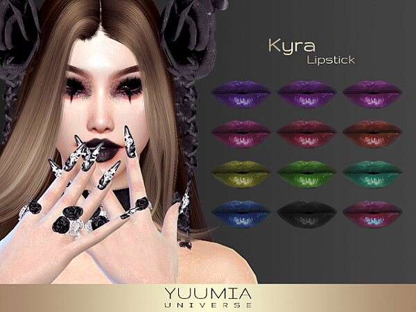 Kyra Lipstick from Yuumia Universe CC