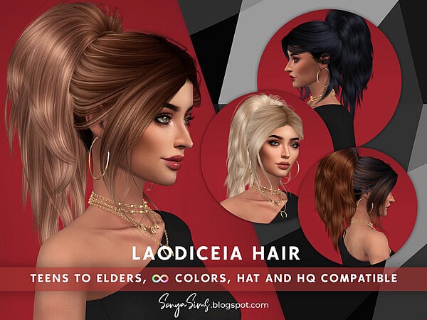 Laodiceia Hair by SonyaSimsCC from TSR