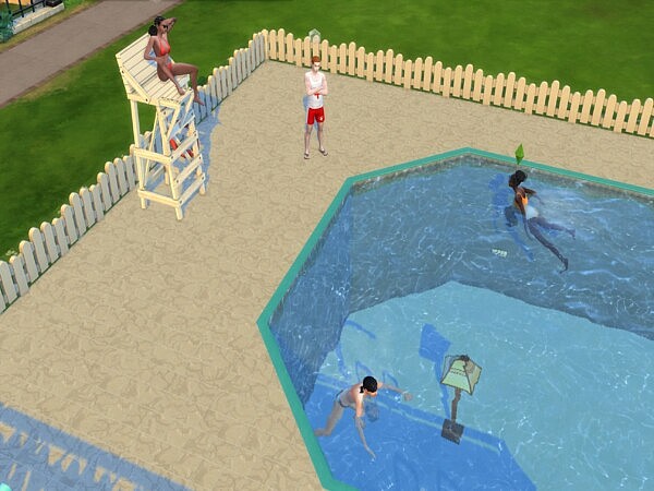 Lifeguard Career by QueenJH from Mod The Sims