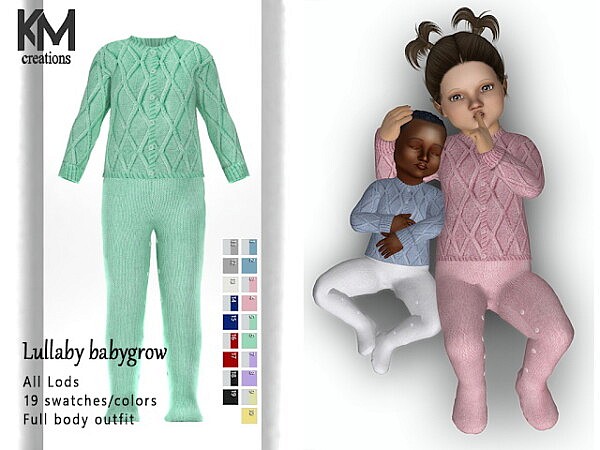 Lullaby babygrow from KM