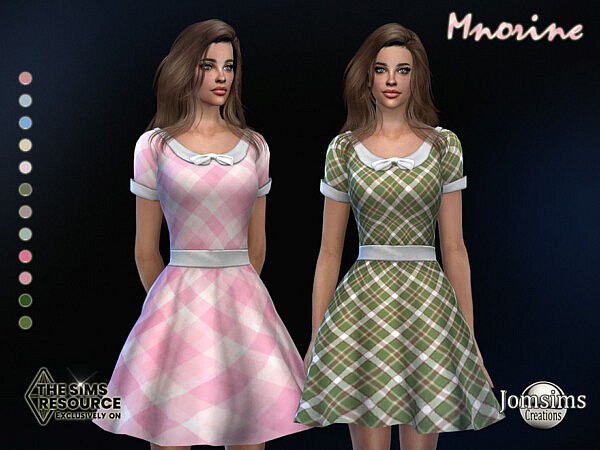 Mnorine dress by jomsim from TSR