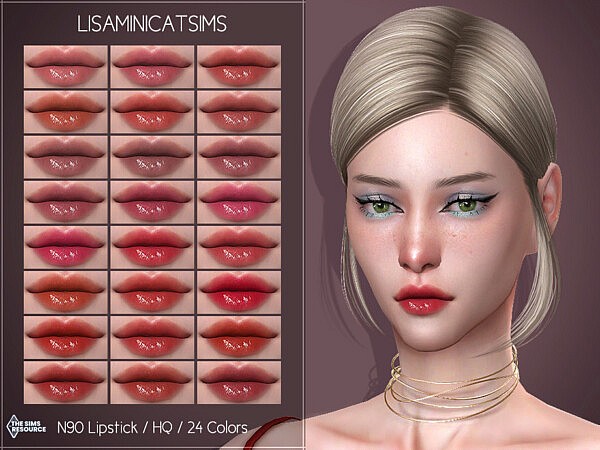 N90 Lipstick  by Lisaminicatsims from TSR
