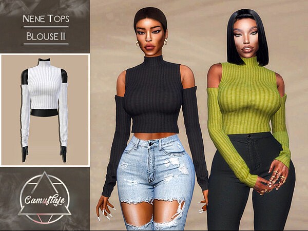 Nene Tops Blouse III by Camuflaje from TSR