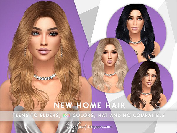 New Home Hair by SonyaSimsCC from TSR