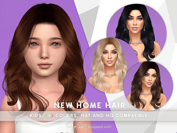 New Home Hair for KIDS by SonyaSimsCC from TSR