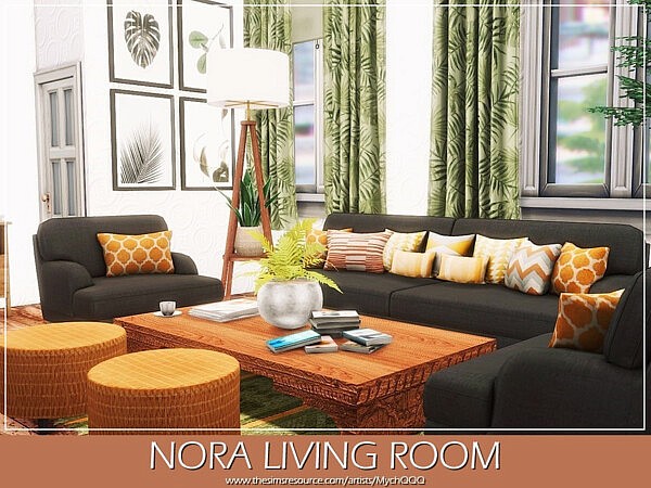 Nora Living Room by MychQQQ from TSR