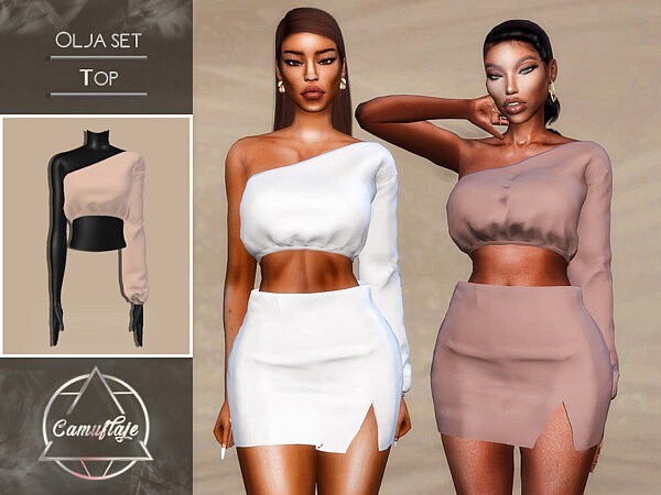 Olja Set Top by Camuflaje from TSR