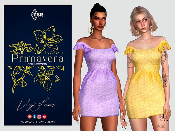 PRIMAVERA Collection   Dress by Viy Sims from TSR