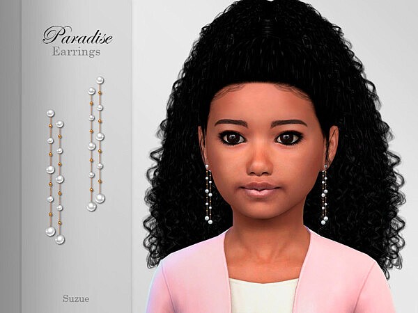 Paradise Earrings Child by Suzue from TSR
