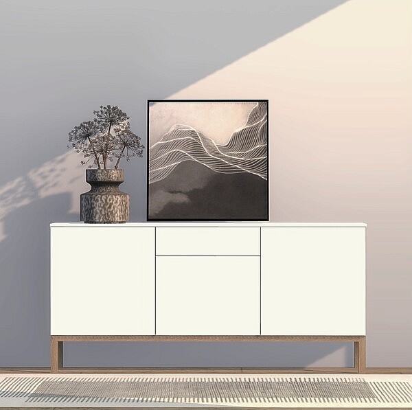 Patch Sideboard, Cabinet and Media Bench from Heurrs