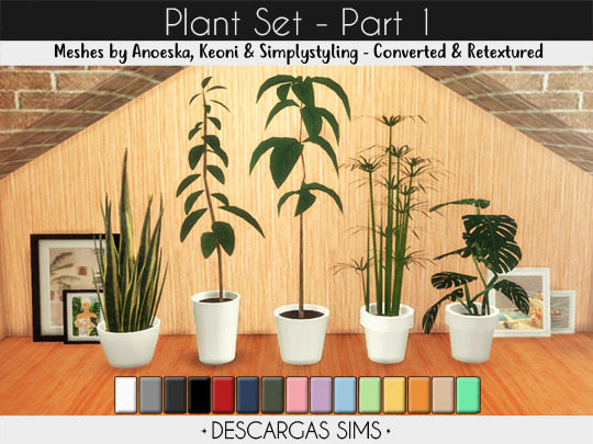 Plant Set   Part 1 from Descargas Sims