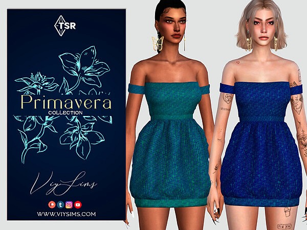 Primavera Collection Dress by Viy Sims from TSR