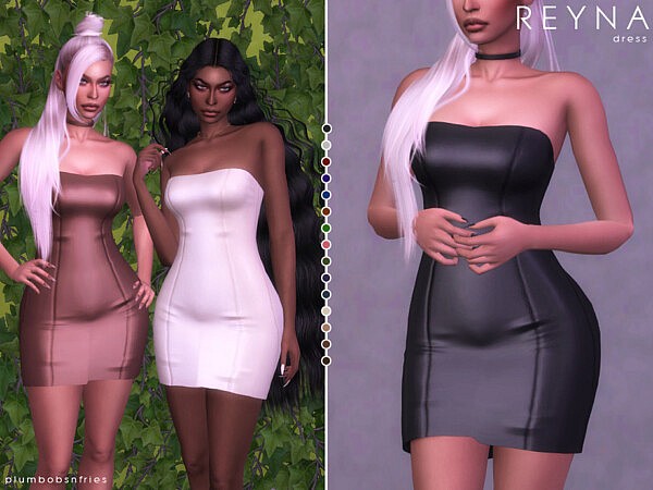 Reyna dress by Plumbobs n Fries from TSR