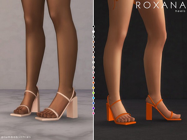 Roxana heels by Plumbobs n Fries from TSR