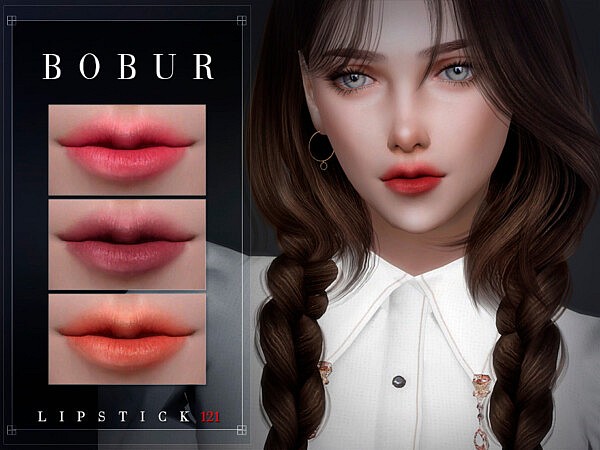 Semi Matte Lipstick by Bobur3 from TSR