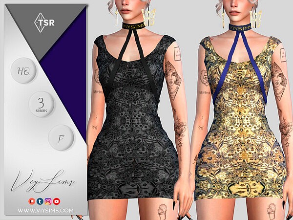 Short Dress 8 by Viy Sims from TSR