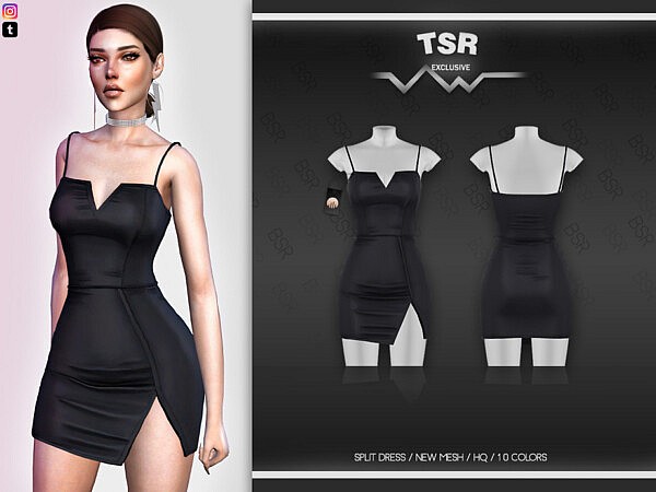 Split Dress by busra tr from TSR