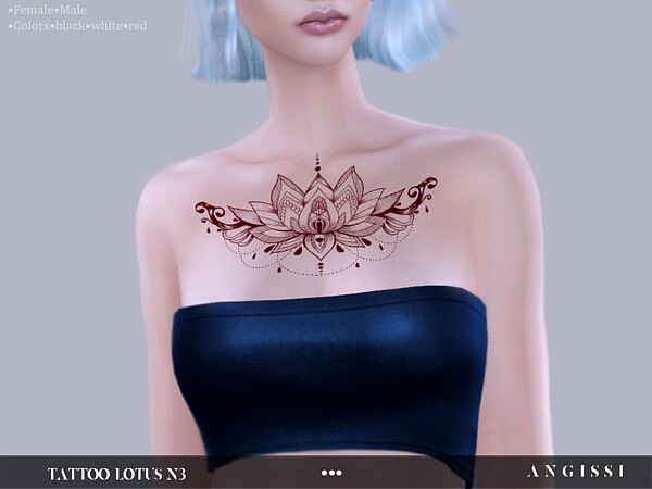 Tattoo Lotus n3 by ANGISSI from TSR
