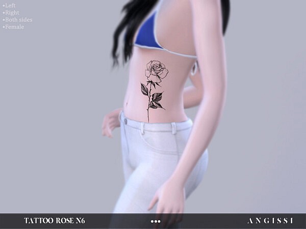 Tattoo Rose n6 by ANGISSI from TSR