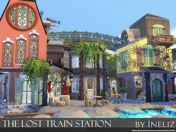 The Lost Train Station by Ineliz from TSR