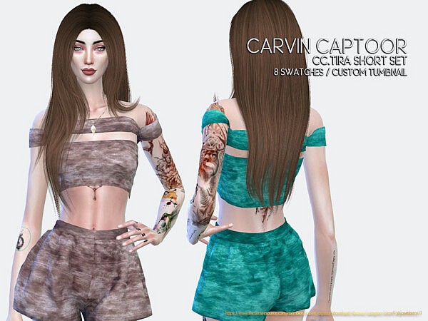 Tira short Set by carvin captoor from TSR