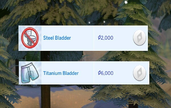 Titanium Bladder Reward Trait by zeldagirl180 from Mod The Sims
