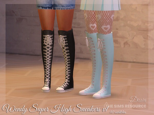 Wendy Super High Sneakers v1 by Dissia from TSR