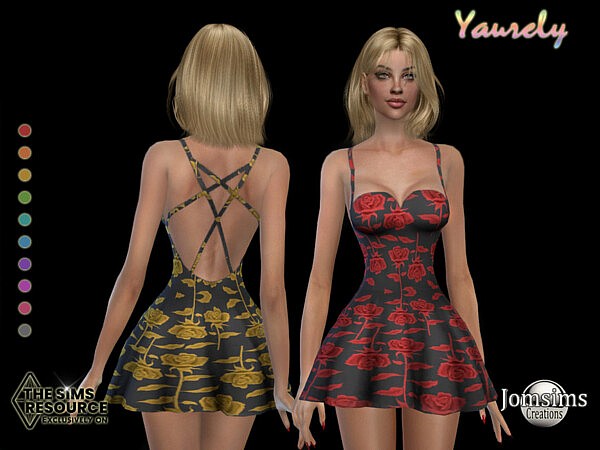 Yaurely dress by jomsims from TSR