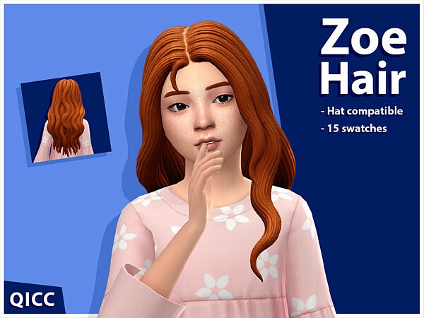 Zoe Hair by qicc from TSR