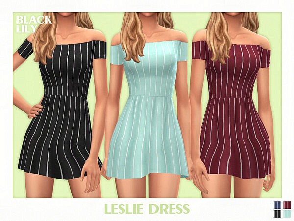Leslie Dress by Black Lily from TSR