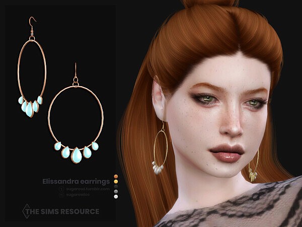 Elissandra earrings by sugar owl from TSR