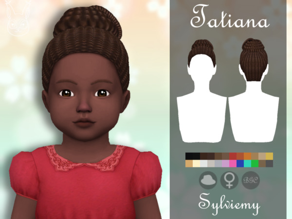 Tatiana Hairstyle (Toddler) by Sylviemy from TSR