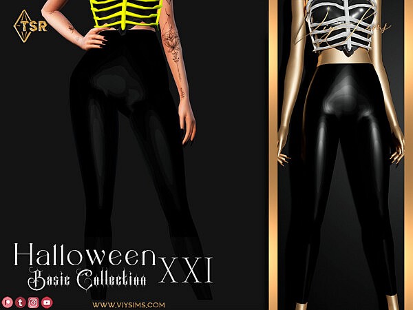 Halloween XXI   Pants V.1 by Viy Sims from TSR