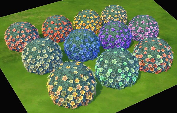 Fall Flowers by Simmiller from Mod The Sims