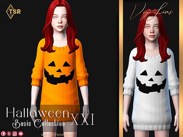 Halloween XXI   Top Kid F V.1 by Viy Sims from TSR