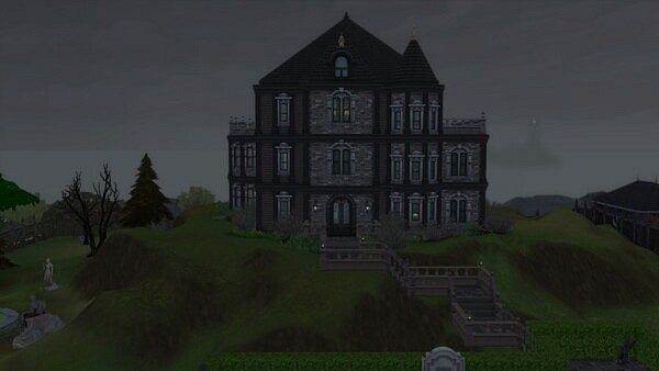 Haunted Victorian Mansion by stevo445 from Mod The Sims