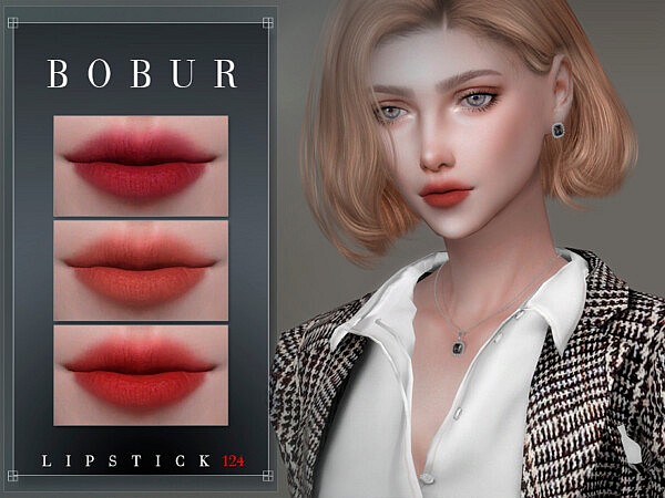 Matte Lipstick 124 by Bobur3 from TSR