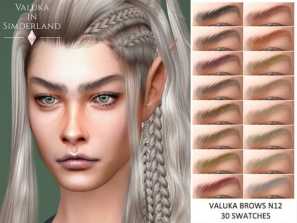 Brows N12 by Valuka from TSR