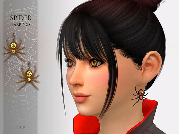 Spider Earrings Child by Suzue from TSR