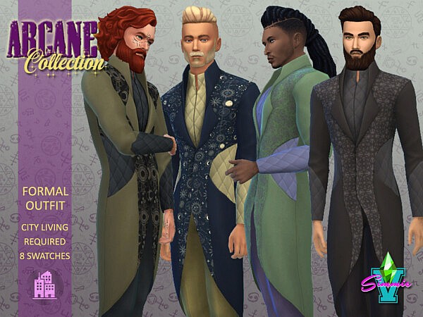 Arcane Formal Outfit by SimmieV from TSR